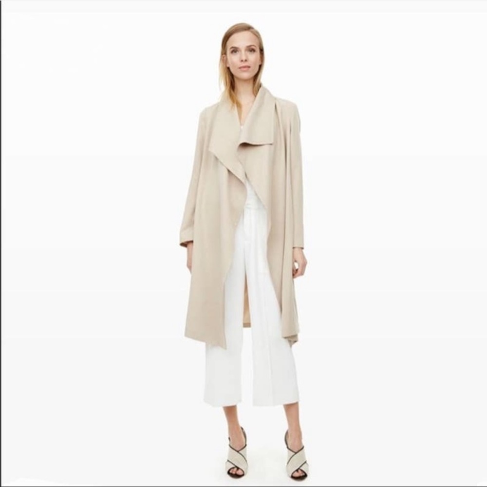 Club Monaco Trench Coat size S, Color tan, club Monaco jackets & coats